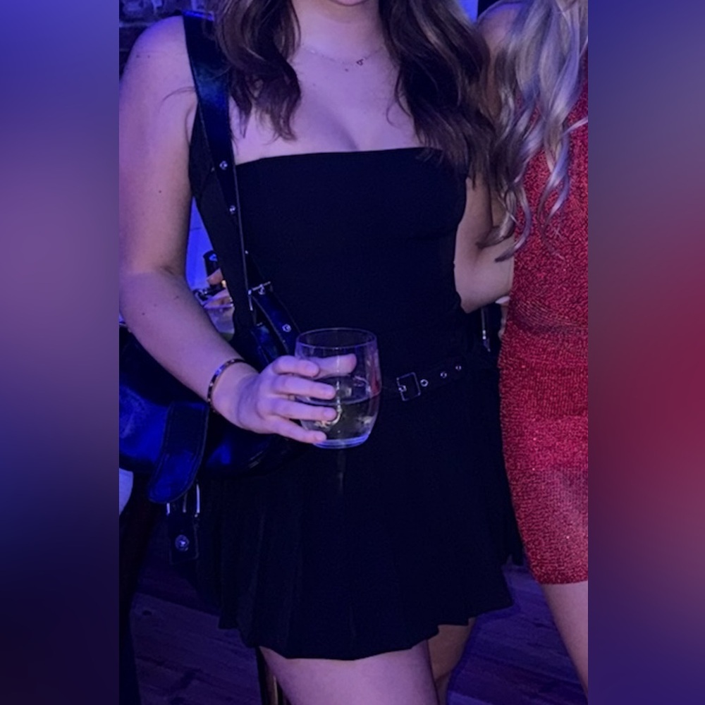 Giulia Mini Dress in Black